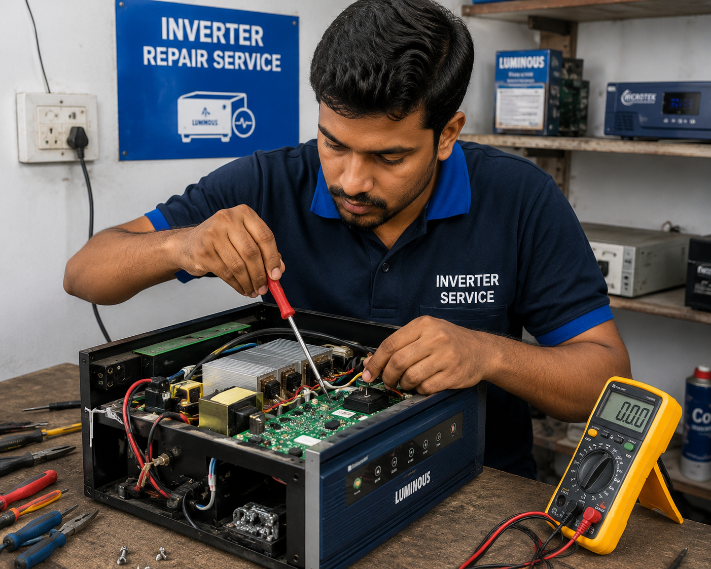 Inverter and Battery
